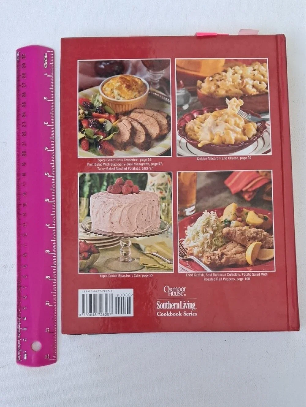 Southern Living 2004 Annual Recipes Cookbook - Yellow & Red Accents